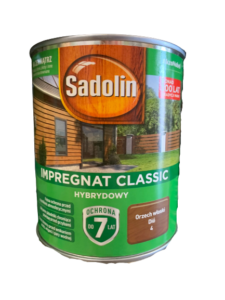 Impregnat hybrydowy Sadolin Classic Orzech W 0,75L Orzech włoski