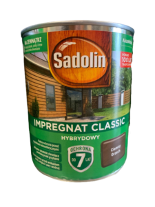 Impregnat hybrydowy Sadolin Classic Ciemny Orzech 0,75L
