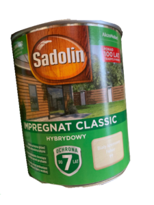 Impregnat hybrydowy Sadolin Classic Kremowy  0,75l