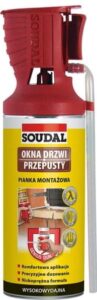 Pianka montażowa Soudal 300ml Genius Gun