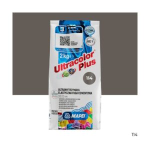 Fuga elastyczna Antracyt Mapei Ultra Plus 114 2kg