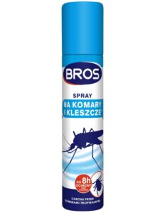 Spray na komary i kleszcze 90ml BROS