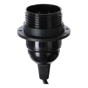 Elektryczna oprawa oświetleniowa E27 z zawieszką i kostką