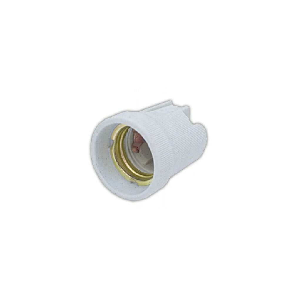 Oprawa ceramiczna E-27 z wspornikiem
