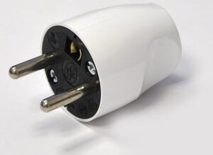 Elektryczna wtyczka prosta Z/U W-131 W131