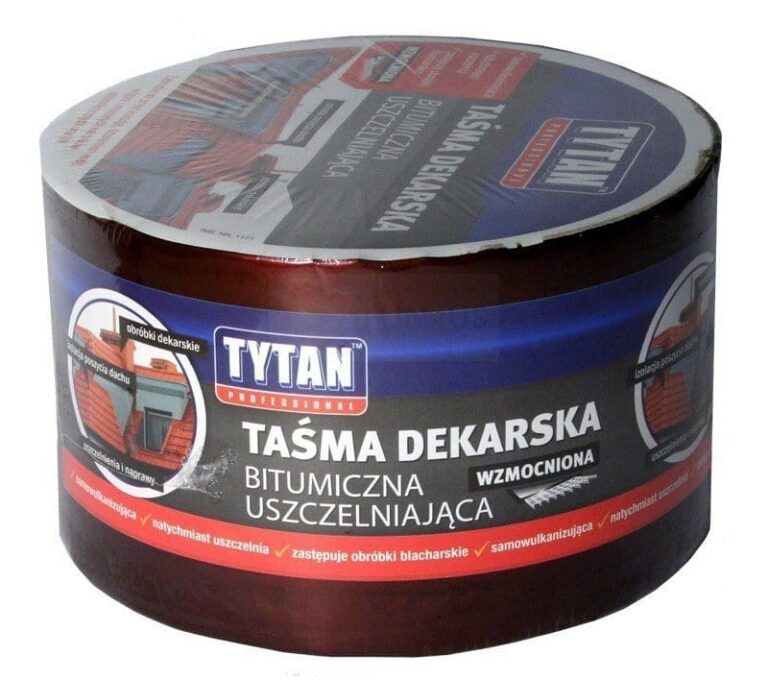 Taśma dekarska Tytan 150/10mb kolor Ceglasty
