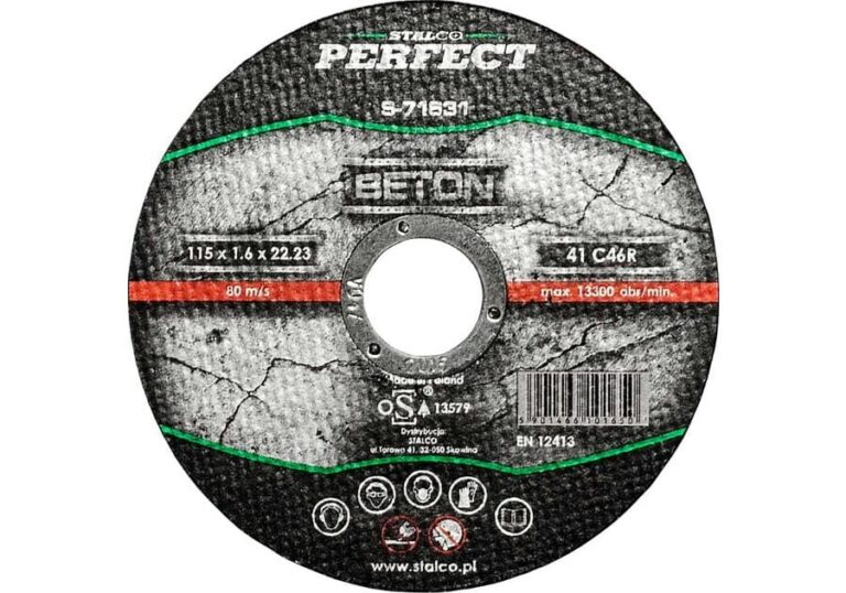 Tarcza do cięcia betonu płaska 115X1,6 S-71631