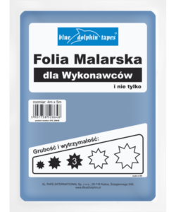 Folia malarska Blue Dolphin gruba 4m*5m 28648 3*