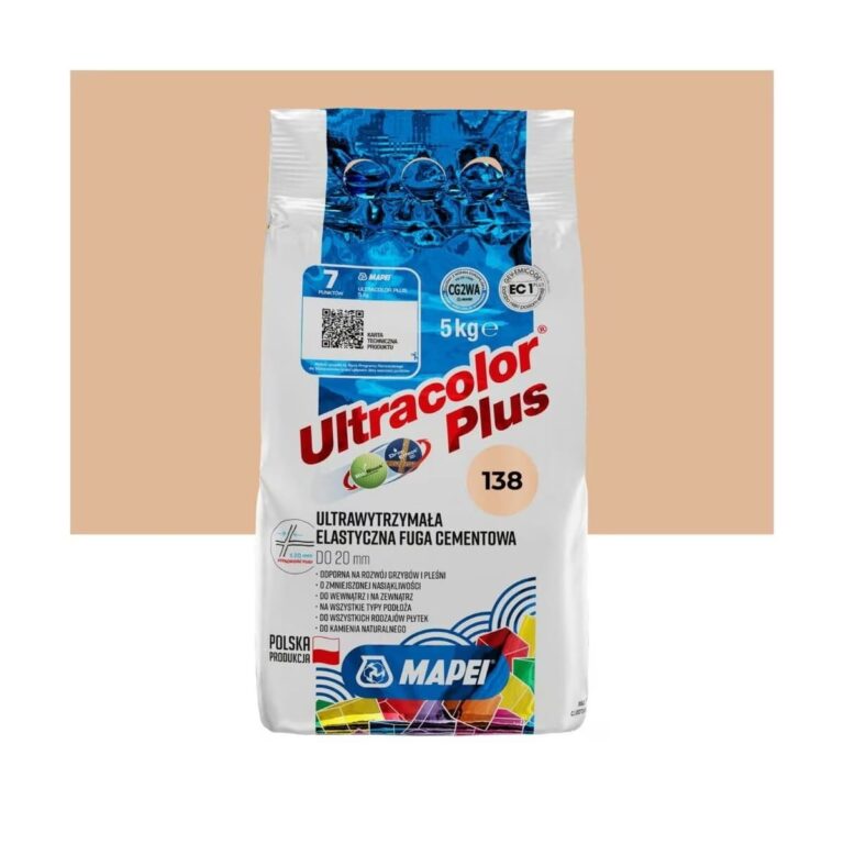 Elastyczna fuga Mapei Ultra Plus 138 migdałowy 5kg
