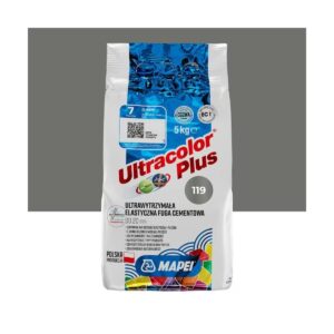 Elastyczna fuga Mapei Ultra Plus 119 londyński szary 5kg