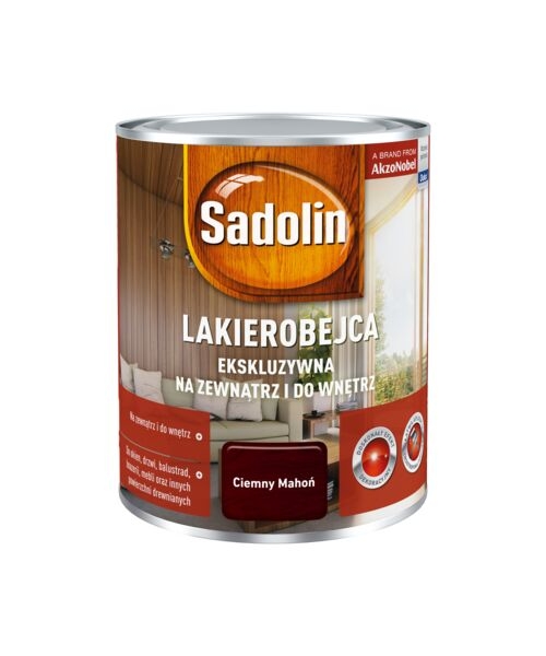 Lakierobejca Sadolin Extra Ciemny Mahoń 0,75L