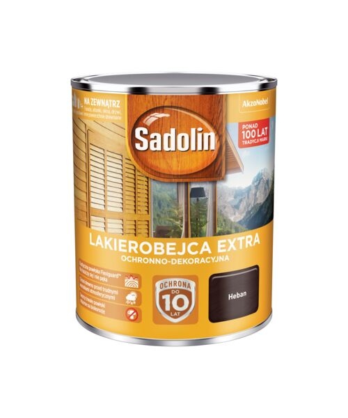 Lakierobejca Sadolin Extra Heban 0,75L