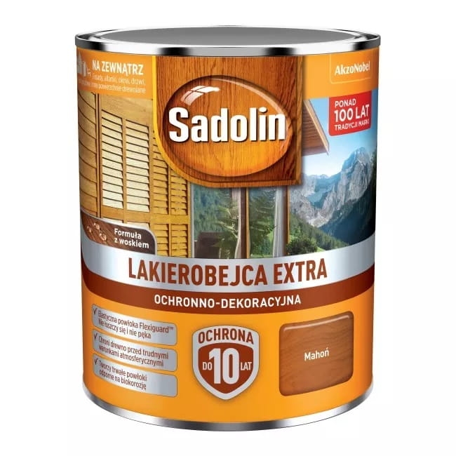 Lakierobejca Sadolin Extra Mahoń 0,75L