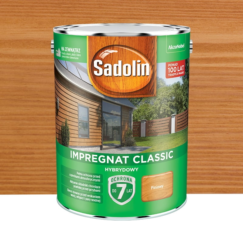Impregnat hybrydowy Sadolin Classic Piniowy 0,75l