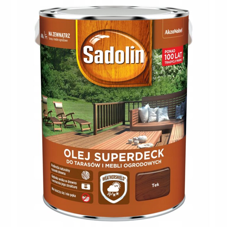 Olej do drewna Sadolin Superdeck TEK  2,5l