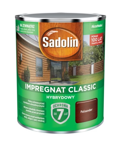 Impregnat hybrydowy Sadolin Classic Palisander 4,5l