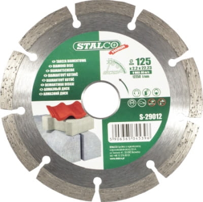 Tarcza diamentowa do betonu 180mm Stalco S-29018