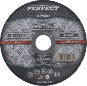 TARCZA DO CIĘCIA METALU - PŁASKA 115X1,0 S-71651