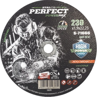 TARCZA DO CIĘCIA METALU – PŁASKA 230X1,9 S-71666