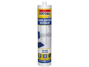 Neutralny silikon sanitarny SOUDAL biały 280ml