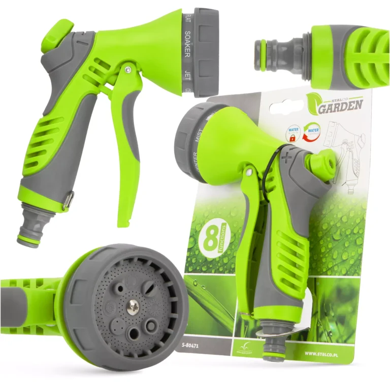 Zraszacz pistoletowy  8 funkcji Stalco S-80471