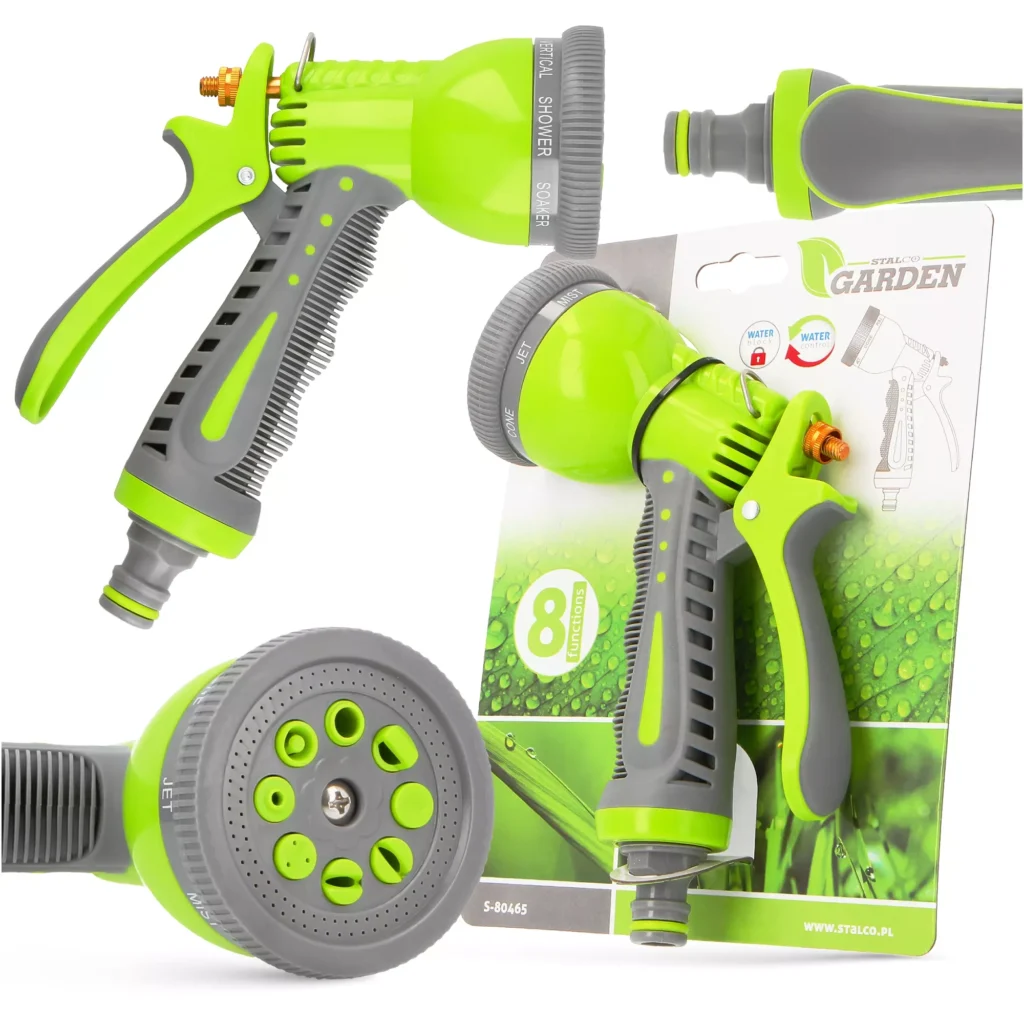 Zraszacz pistoletowy 8 funkcji Garden Stalco S-80465