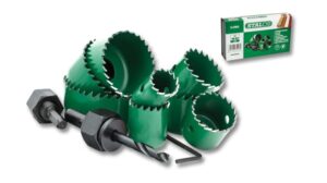 Otwornica do drewna 8 elementów Stalco S-27908