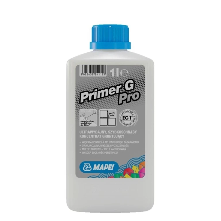 Koncentrat Mapei Grunt Primer G Pro 1L do wewnątrz