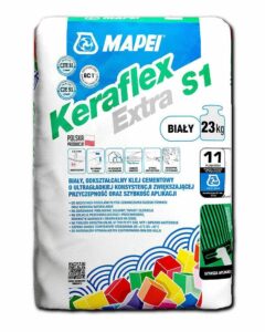 Klej Mapei Keraflex EXTRA S1 Biały 23 kg