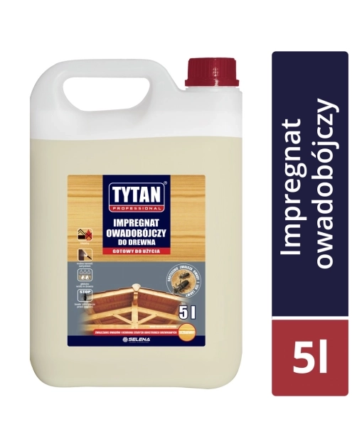 Impregnat do drewna owadobójczy Tytan 5L