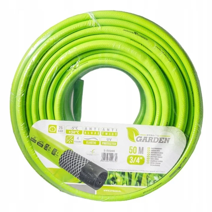 Wąż ogrodowy 3/4″x50mb Stalco S-80208