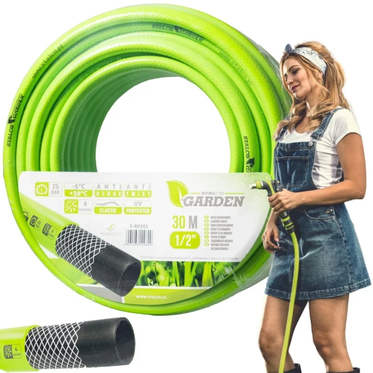 Wąż ogrodowy 1/2"x30mb Stalco S-80202