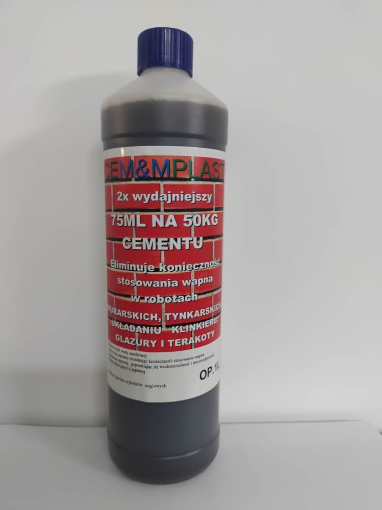 Plastyfikator, Wapno w płynie Cemplast 1L