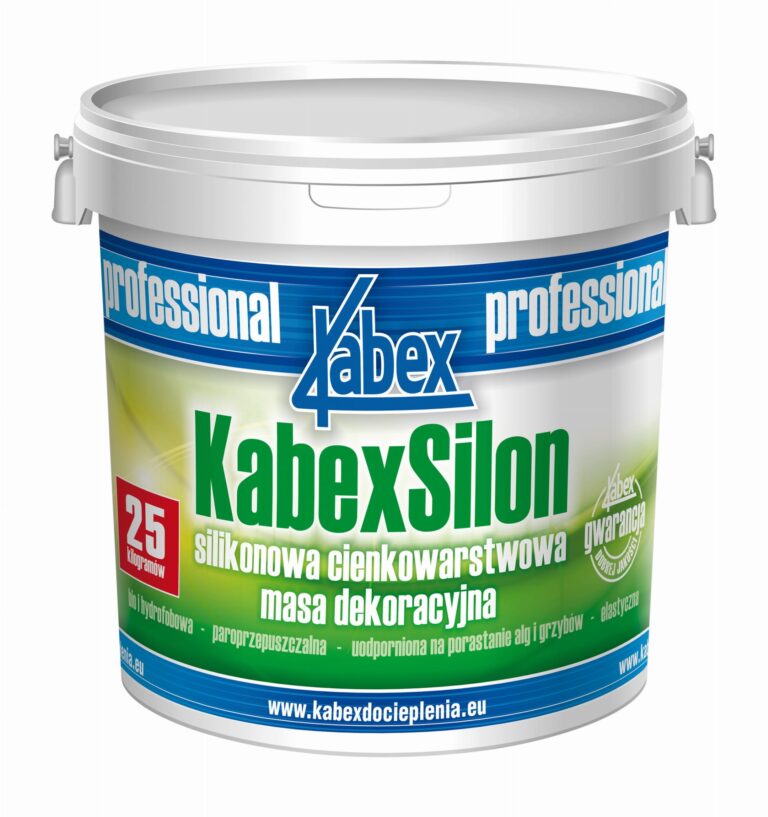 KabexSilon ziarno P 1,5mm silikonowa cienkowarstwowa masa dekoracyjna 25kg