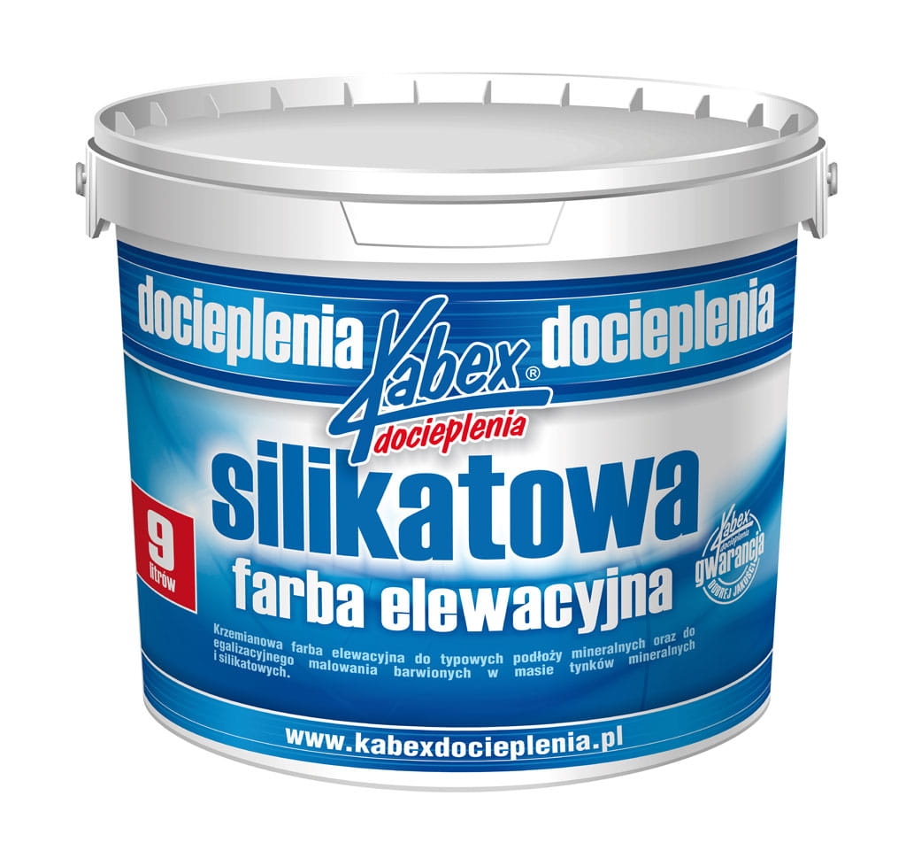 Farba elewacyjna Silikatowa Kabex 4,5L