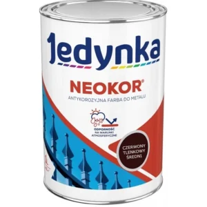 Podkład antykorozyjny Jedynka Neokor Czerwony 1L