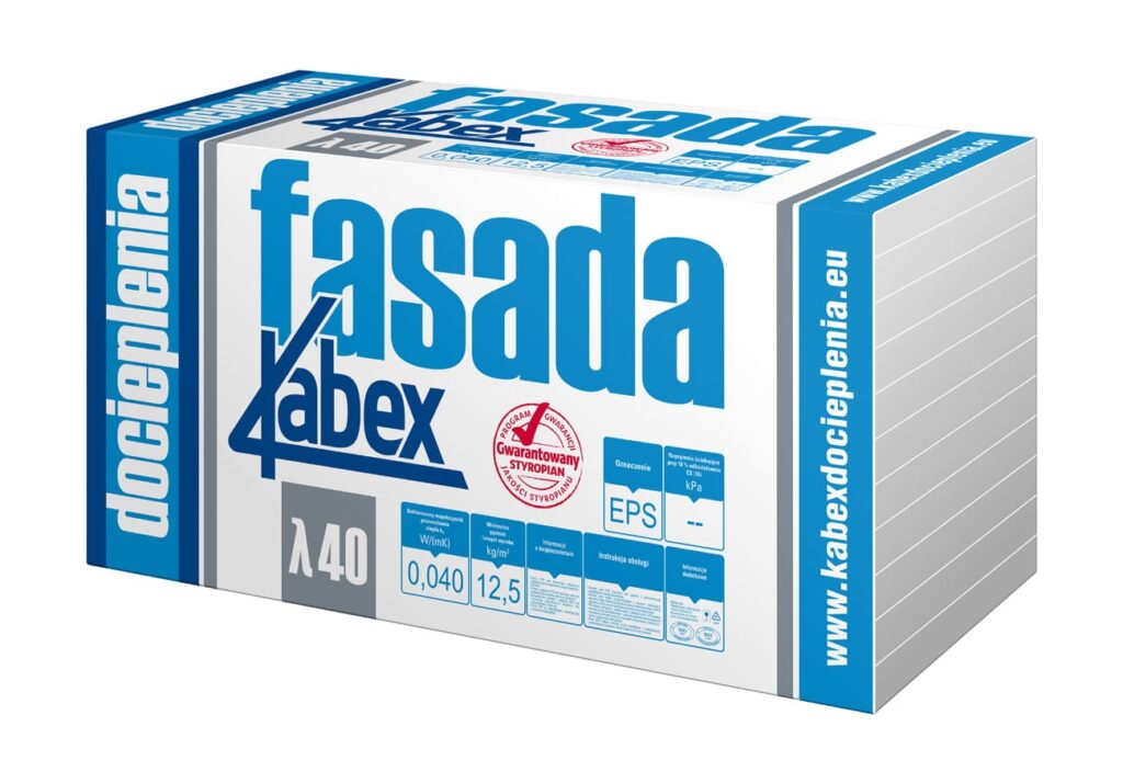 Styropian Kabex Fasada λ 40 gr 20cm frez