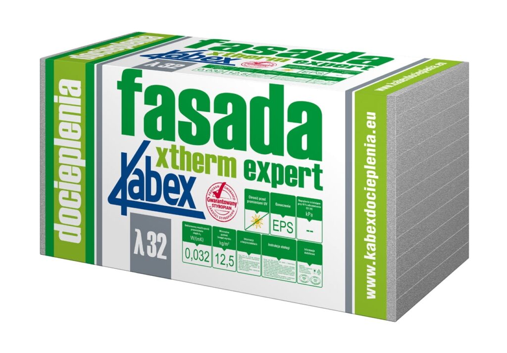 Styropian Kabex Expert Fasada λ 0,032 gr 8cm frez