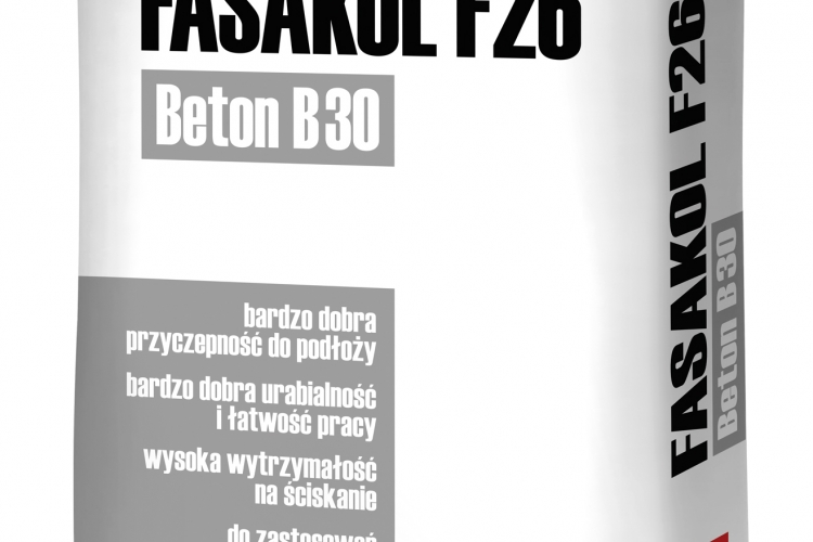 Zaprawa cementowa Kabex Fasakol F26 Beton B30 25kg