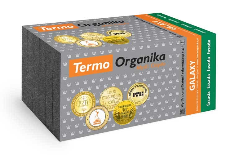 Styropiany do izolacji termicznej Termo Organika – Galaxy Fasada