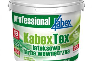 Farba do wnętrz Kabex - Lateksowa farba KabexTex