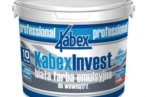 Farba do wnętrz Kabex - Farba emulsyjna Invest