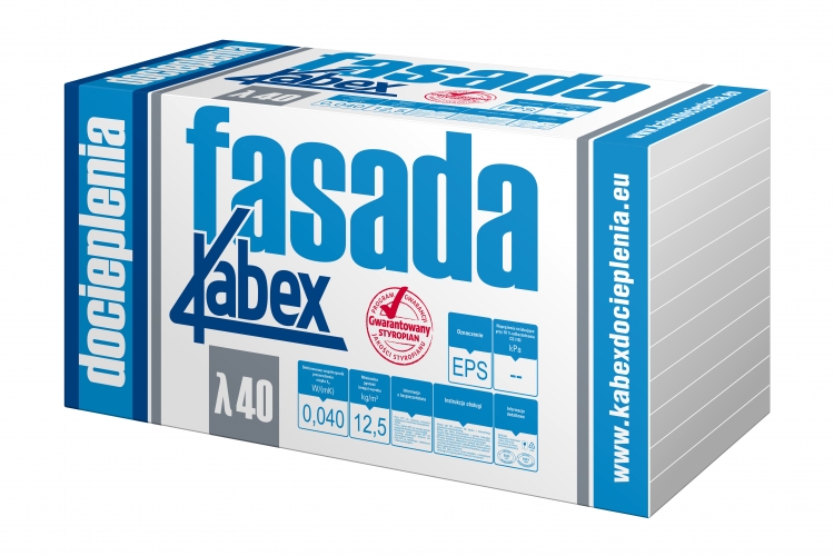 Styropiany do izolacji termicznej Kabex – Fasada λ 40