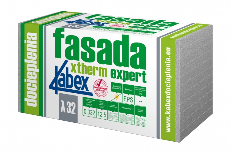 Styropiany do izolacji termicznej Kabex – Expert Fasada ƛ 32